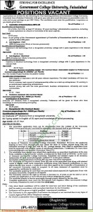 Government-College-University-Faisalabad-Jobs